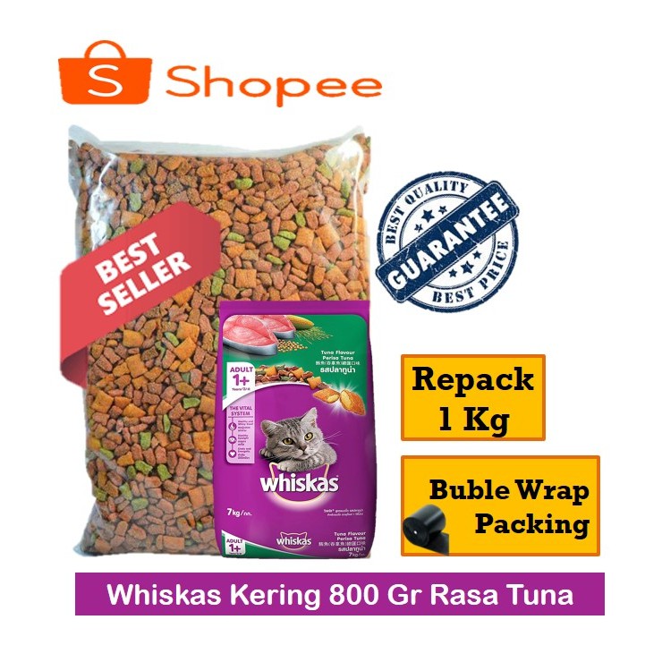 WHISKAS Tuna 1 Kg | Makanan Kucing WHISKAS Tuna 1Kg