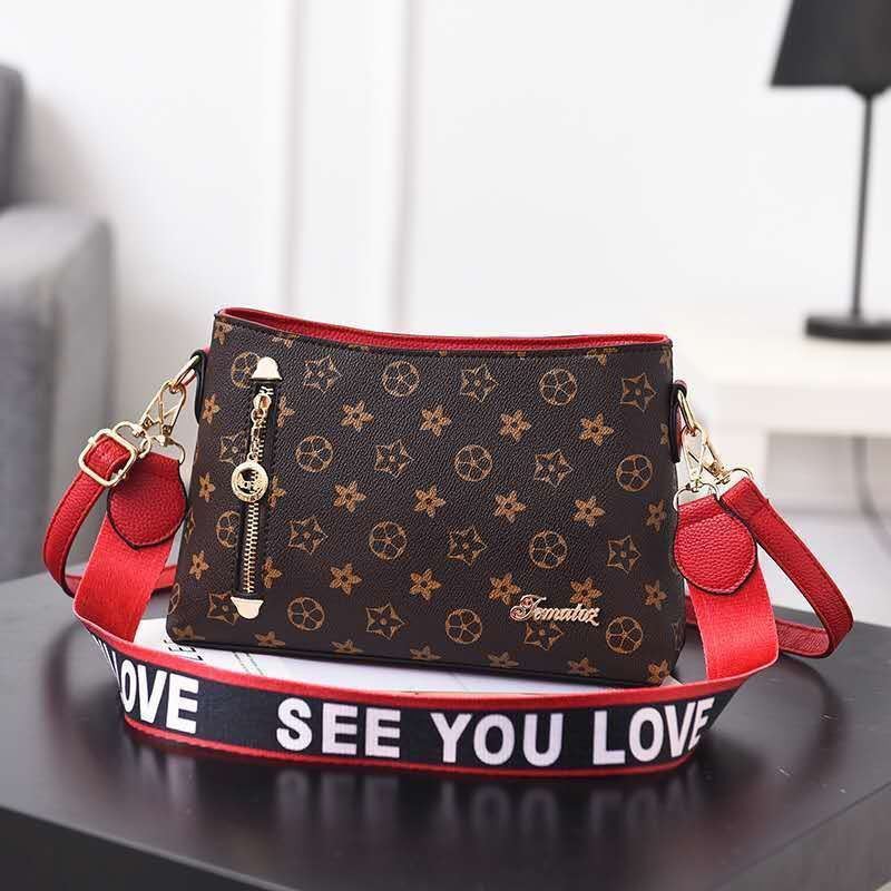 TAS HAPPY B1243 Tas batam import wanita SLINGBAG 1kg bisa 2 tas BQ2584 FB0669 CR7058 LT1606