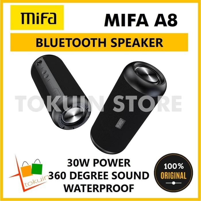 MIFA A8 Speaker Bluetooth 30W Portable TWS IPX7 Waterproof alt F7 A30 GARANSI 1 TAHUN