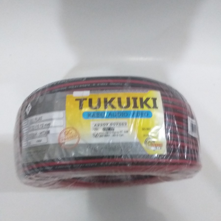 Kabel Listrik NYZ hitam merah TUKUIKI 2x23 Kabel Audio Serabut 100Y/HARGA OKE***