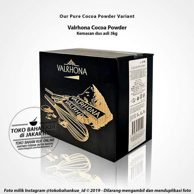 

Valrhona - Pure Cocoa Powder 250Gr Bubuk Cokelat Murni Coklat Premium Hot