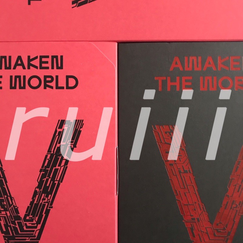 wayv awaken the world album only ch chinese press