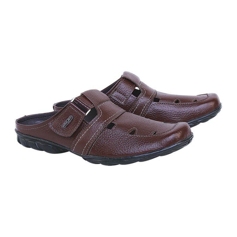Catenzo - Sandal Bustong Casual Pria Cokelat RD 412