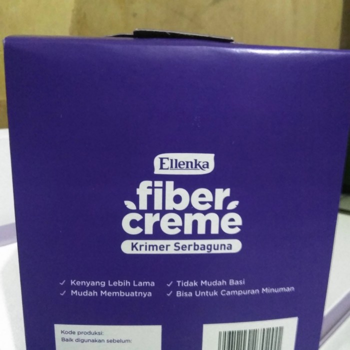 

Krimer- Ellenka Fiber Creme 100 Gr High Fiber & Creamy Tast Promo Sachet -Krimer.
