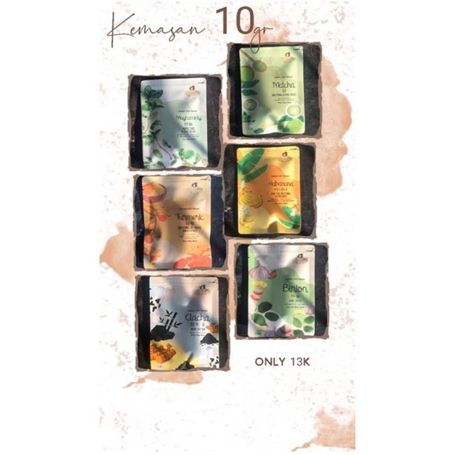 Masker Organik Adr (10gr) Distributor Denpasar