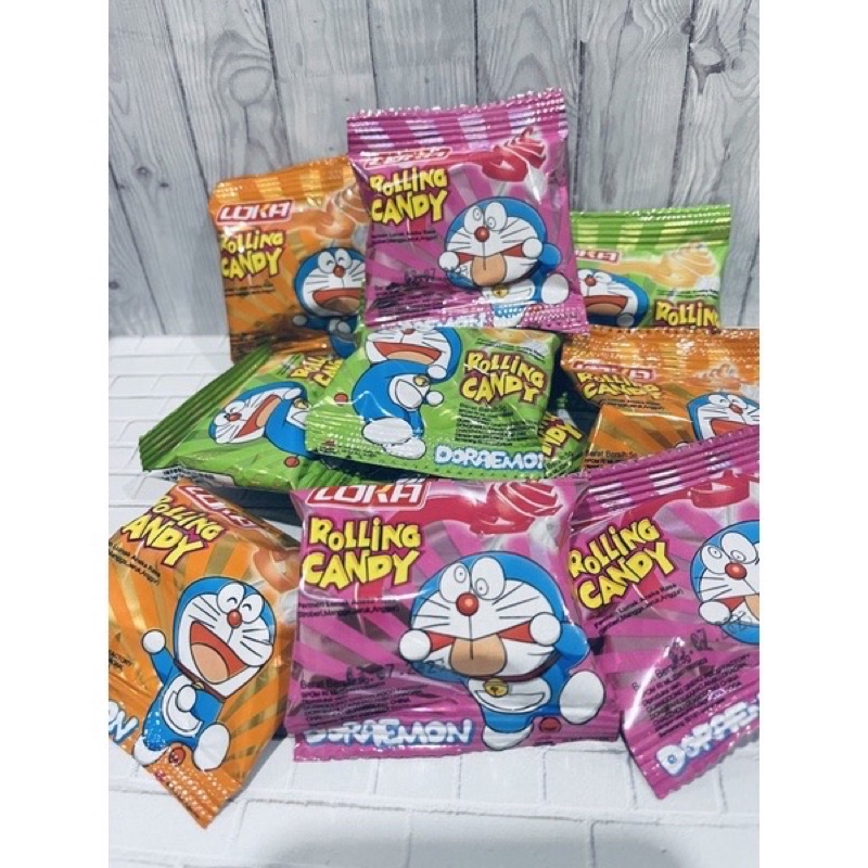 

PERMEN LOKA ROLLING CANDY DORAEMON viral