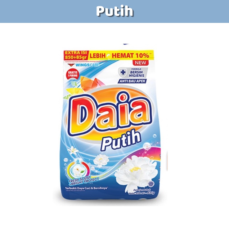 Daia Powder Detergent Gusset Bag 290gr