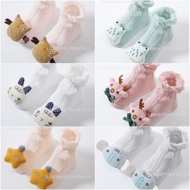 Kaos kaki boneka bayi breathable baby socks lucu