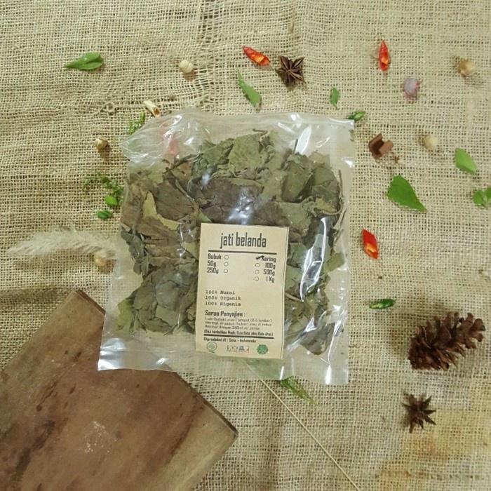 

DAUN JATI BELANDA KERING 50 GRAM - Sonchus Arvensis - MURNI - JS