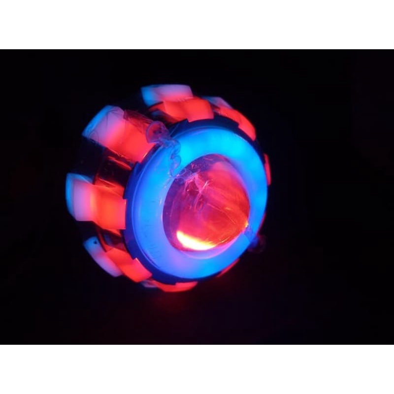 Trjl Lampu Projie 3 ring double LED Polos 35 inc Termurah