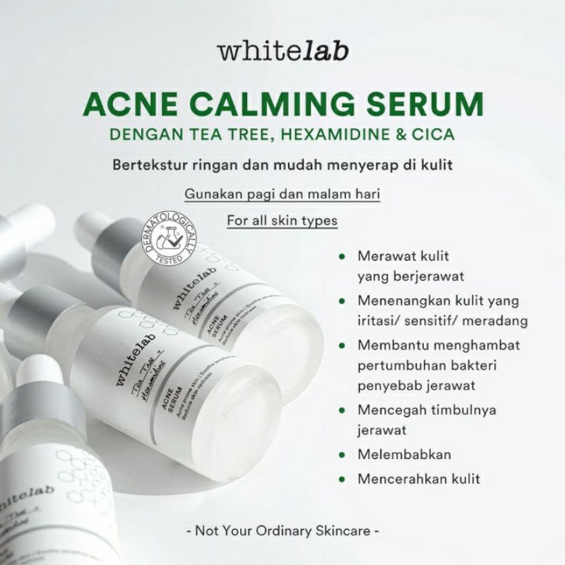 [ SHARE IN JAR | BISA COD ] Whitelab Acne Calming Serum