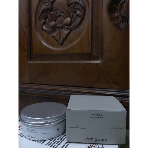 skin game pore armor clay mask preloved