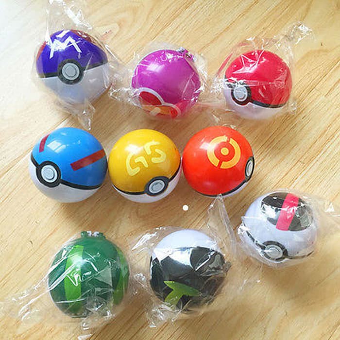 Pokeball Figure Pokemon Mainan Pokemon Figure Pikachu