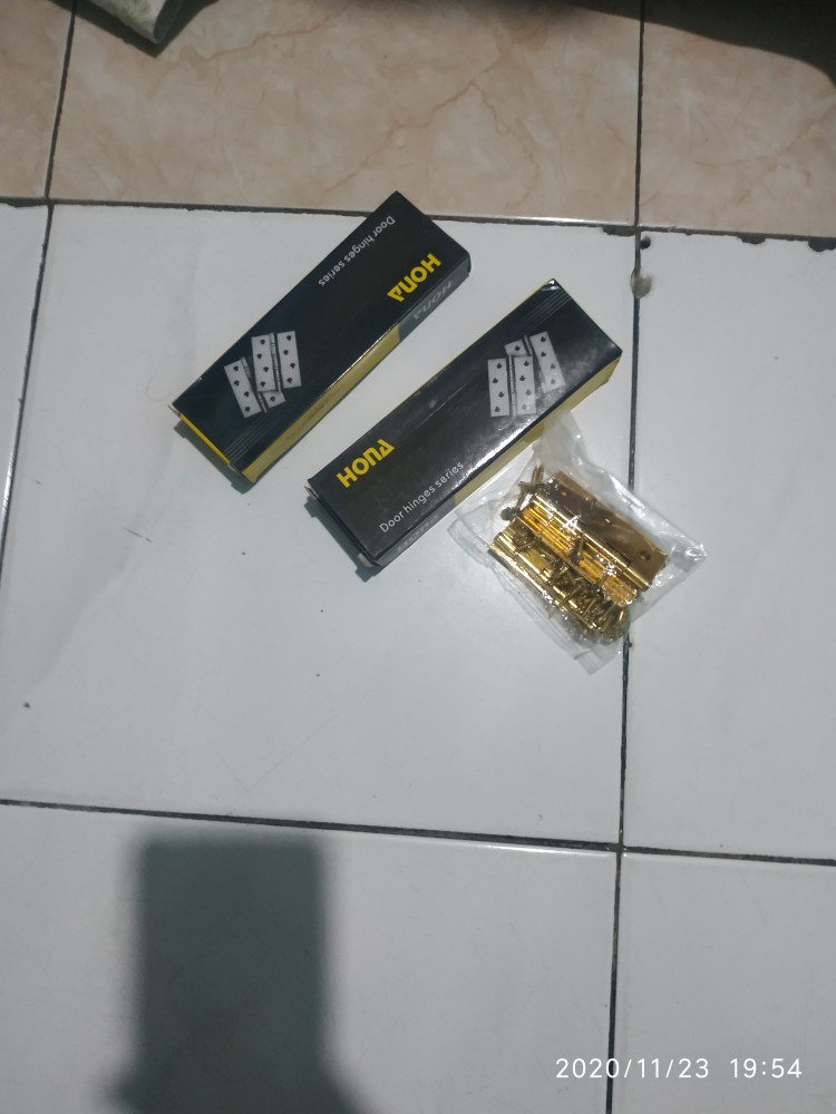 Engsel Plat Besi 2,5” Pintu Rumah Jendela Lemari Kandang Hinges Hinge Kawi Agung Cikarang