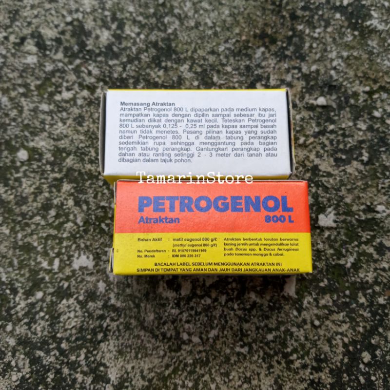 Petrogenol Atraktan Perangkap Lalat Buah 5 Ml untuk 800 L