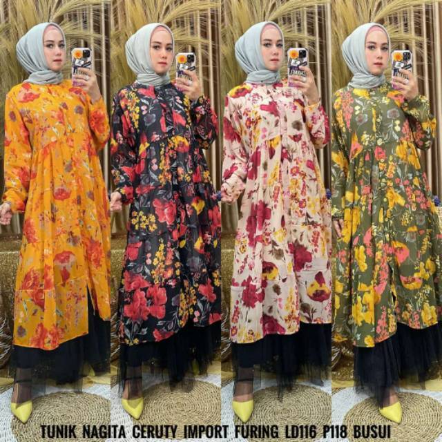 VM LONG  TUNIK  BKK IMPORT  GAMIS BANGKOK GAMIS IMPORT  