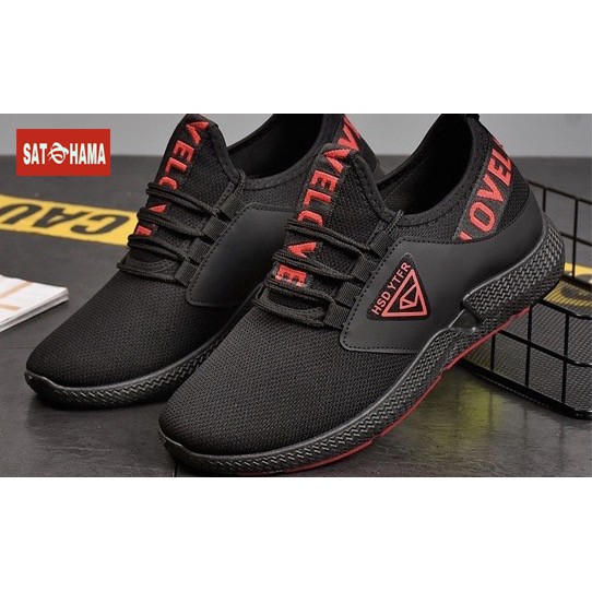 Satohama Sepatu Pria Sepatu Sneakers Sepatu Import Sepatu Trendy Sepatu Korean Mewah Hitam