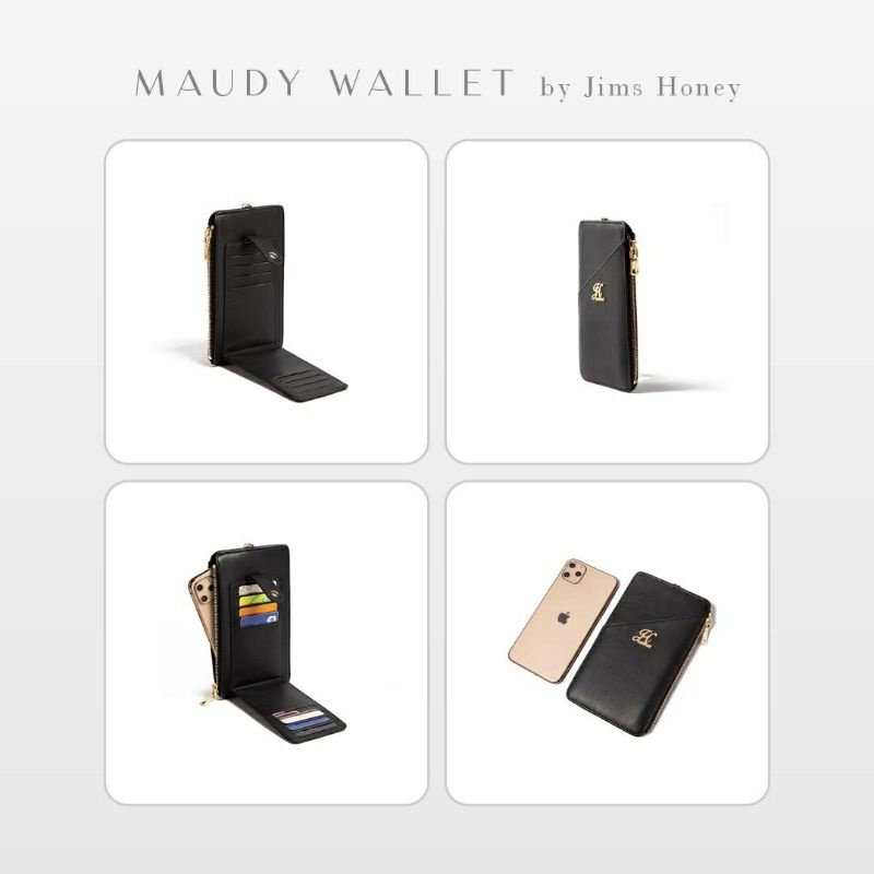 Maudy Wallet Jims Honey Original Dompet Wanita panjang slot kartu hp realpic cod official