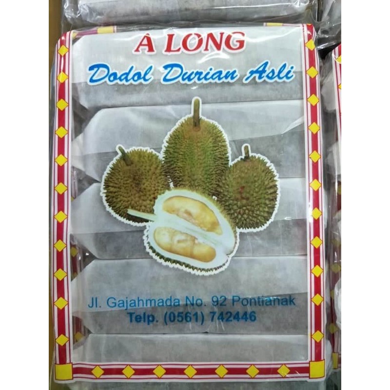 

Dodol Durian 400g ALONG/ Lempok Durian/ Spesial Oleh oleh Khas Pontianak