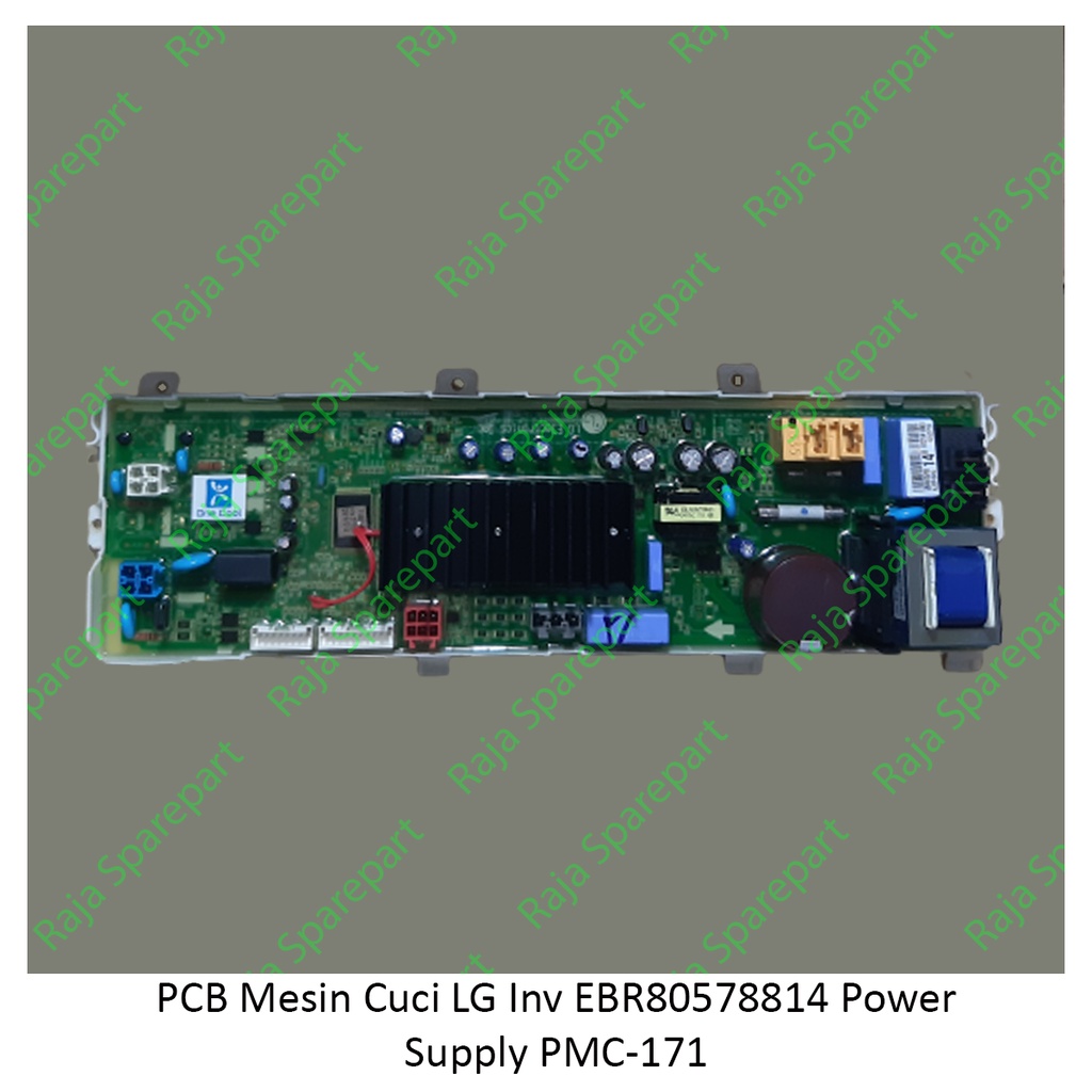 PCB/Panel/Modul Mesin Cuci LG Inverter EBR80578814 Power Supply PMC-171 Merk OneCool