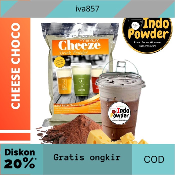 

PROMO Bubuk Minuman CHEESE CHOCO 1Kg - Bubuk CHEESE CHOCO 1Kg -CHEESE CHOCO GRATIS ONGKIR