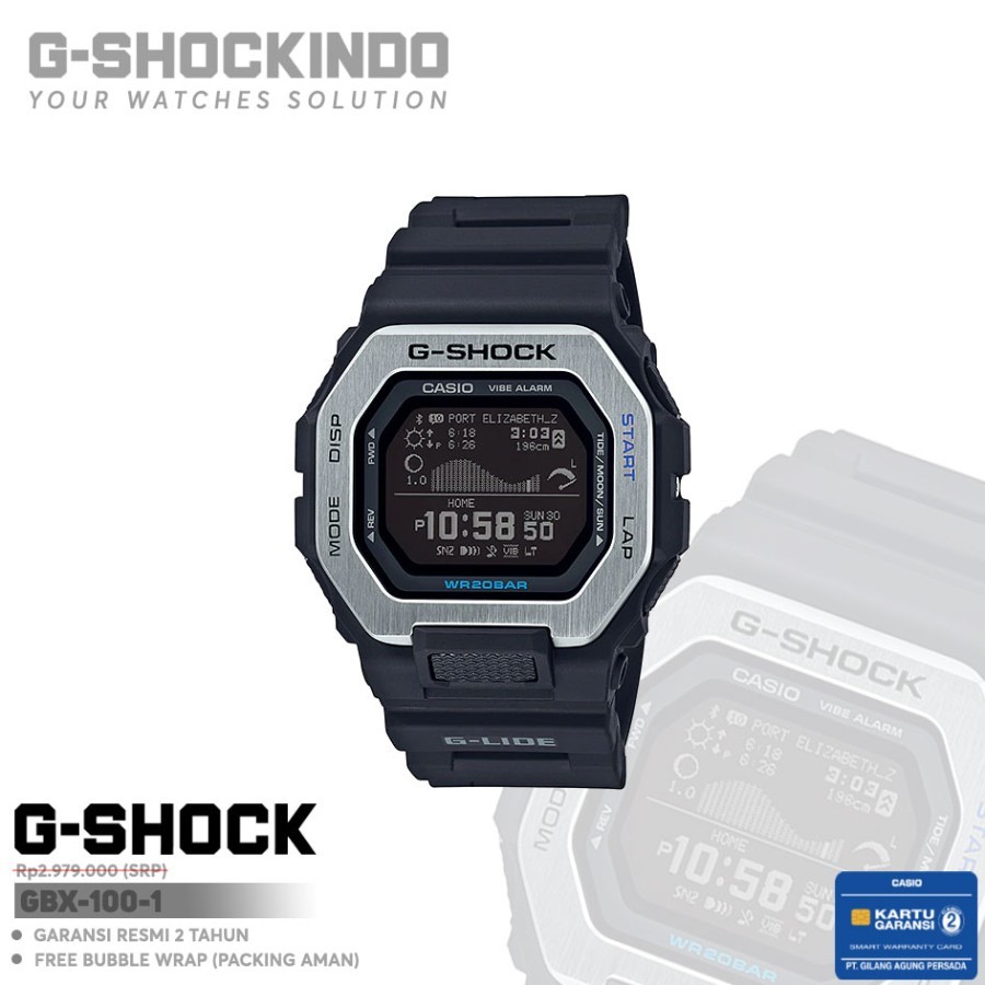 Casio G-Shock GBX-100-1 / GBX-100-1DR Original