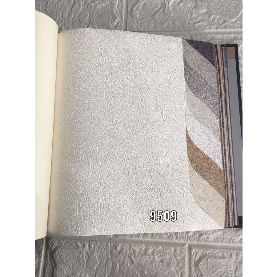 WALLPAPER DINDING POLOS CAT TEMBOK PUTIH CREAM STARWALL