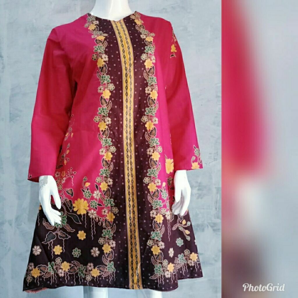 TUNIK BATIK PEKALONGAN / ATASAN BATIK WANITA