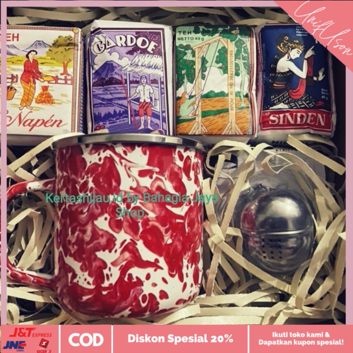 

⭐COD⭐ Classic Tea - Traditional Tea - Local Tea Hampers - Oleh2 Indonesia