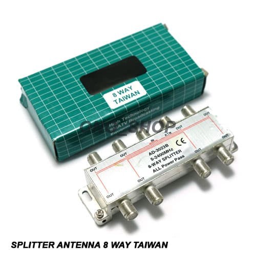 Ready - Splitter Antena 8 Way Taiwan