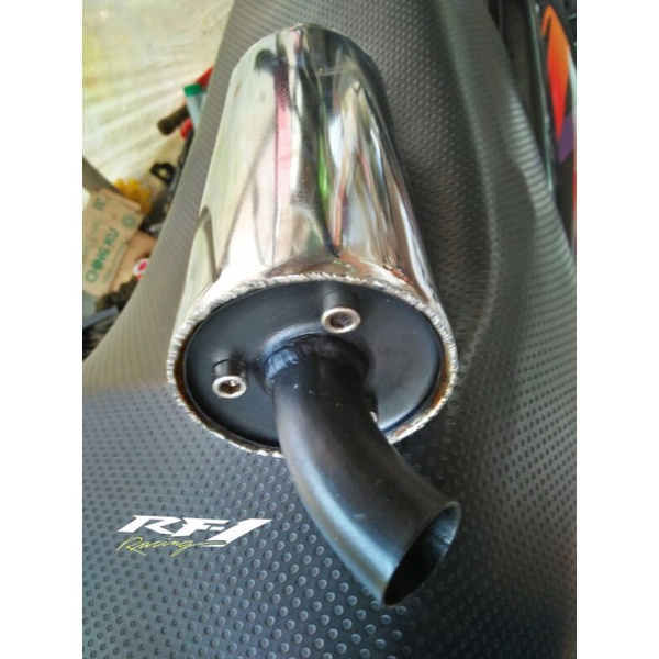 silincer knalpot original Fiz R rf-1 racing exhaust