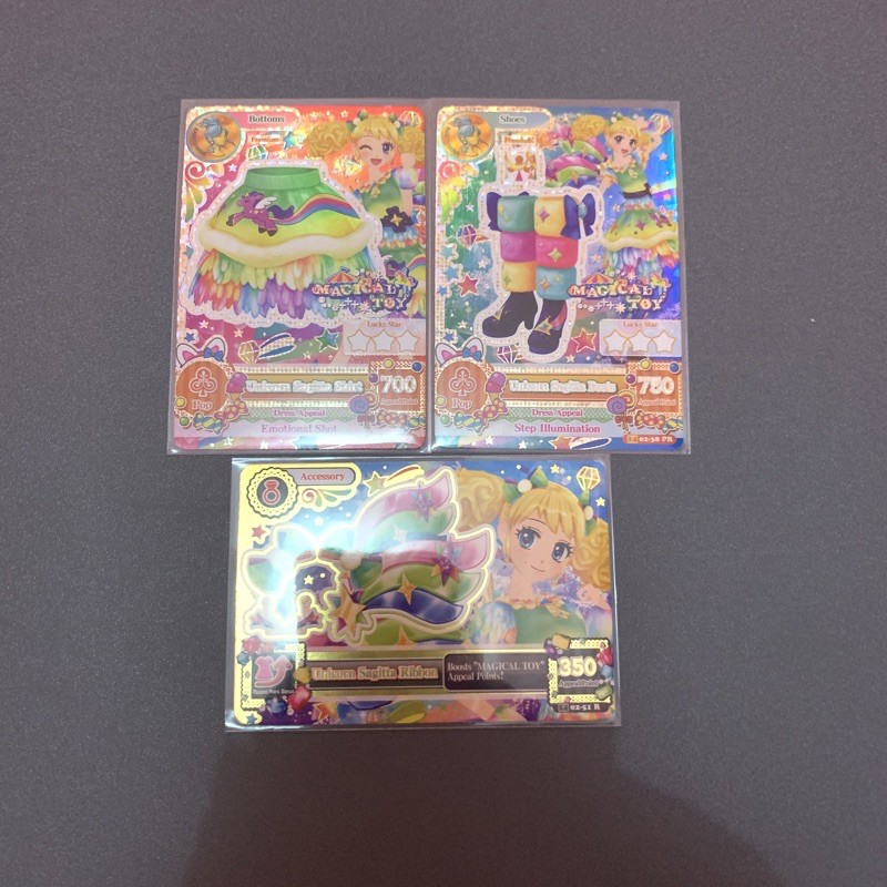 Kartu Aikatsu Premium Constellation Sagitarius Kii Saegusa Set