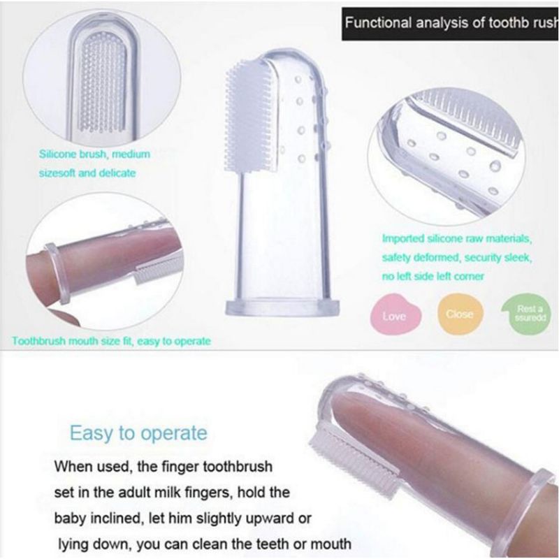 BABY FINGER SIL TOOTHBRUSH