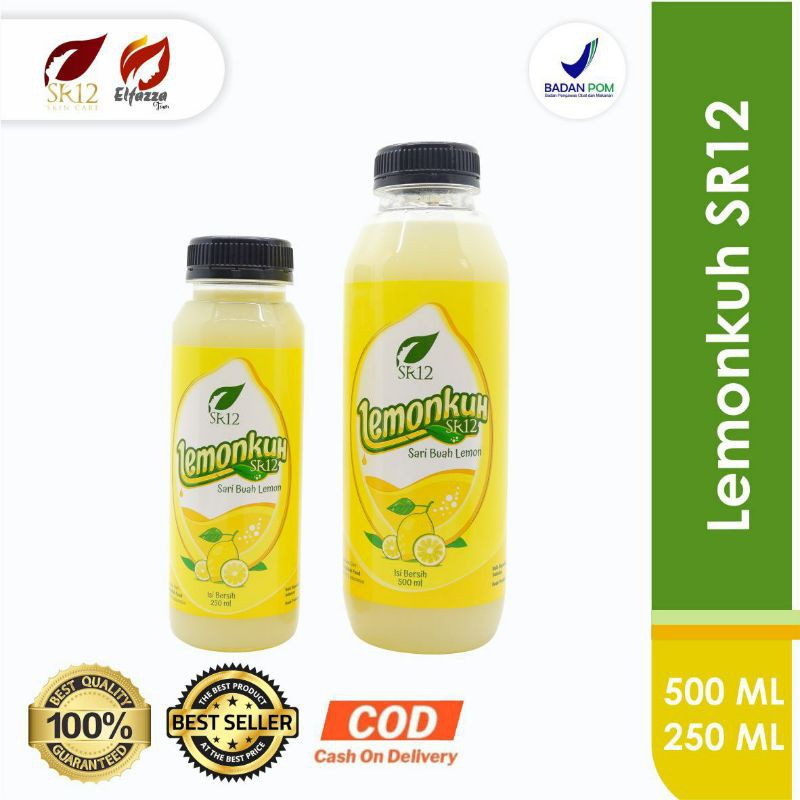 

Lemonkuh SR12 Sari Lemon Asli 250ml dan 500ml