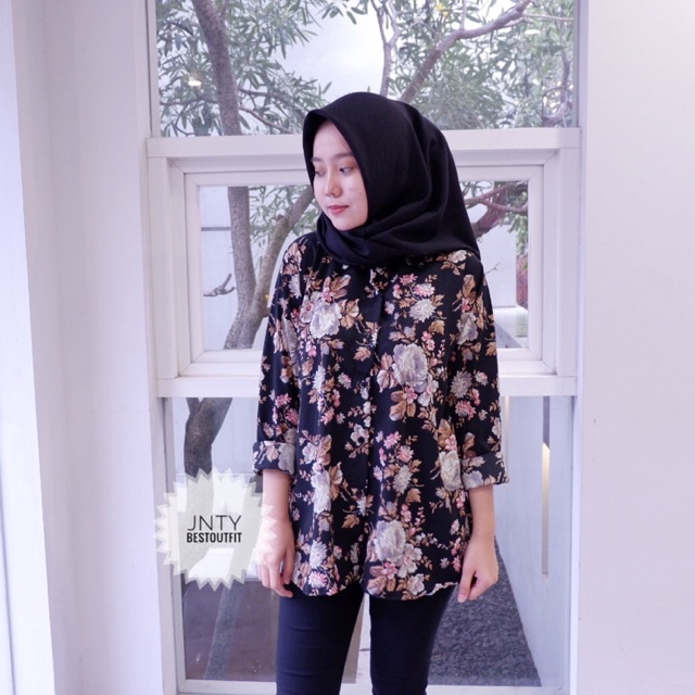 FLOWERY BLOUS 60rb Shopee Indonesia