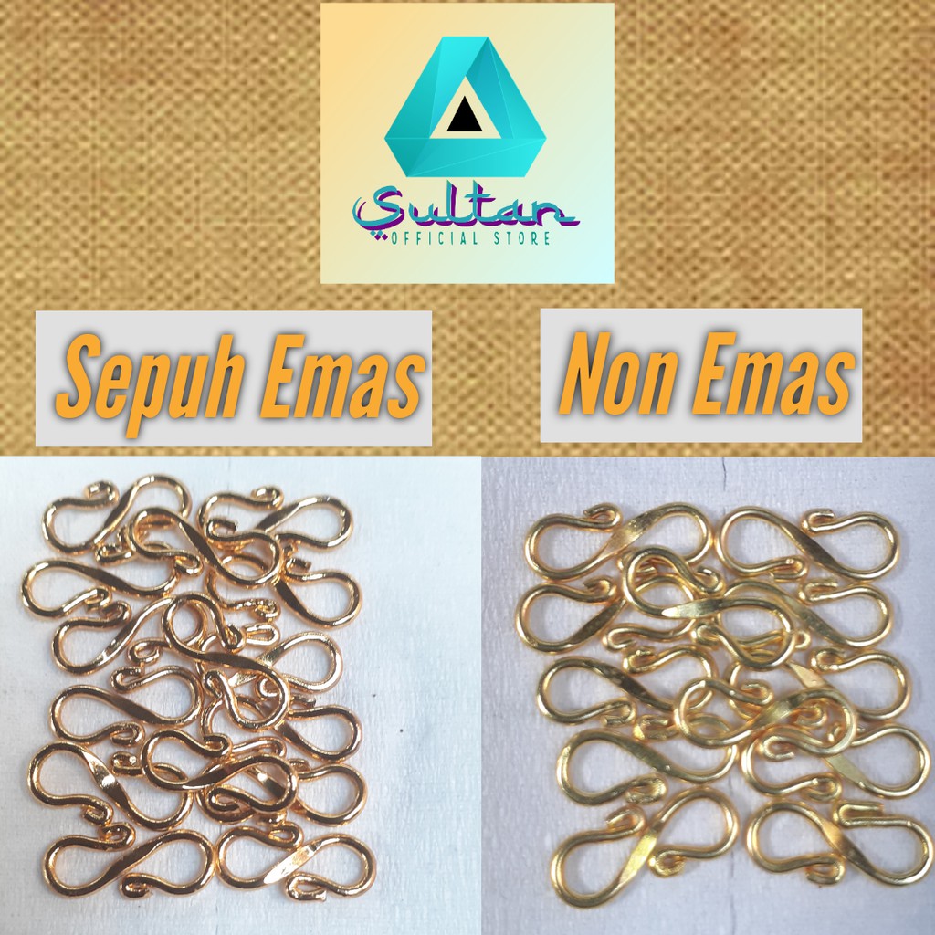 Sepuh Emas Asli / Original Gold Coating