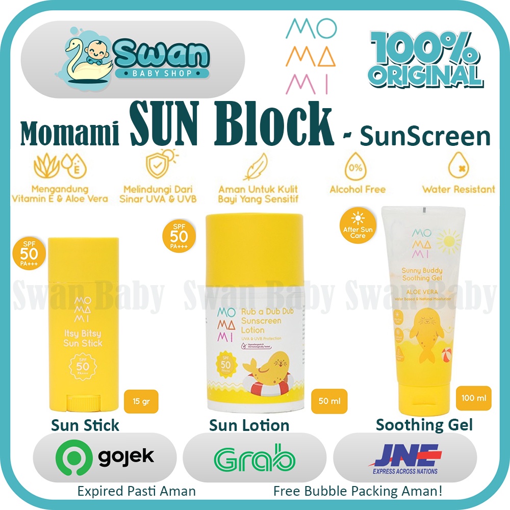 Momami Sunscreen / Sunblock Anak