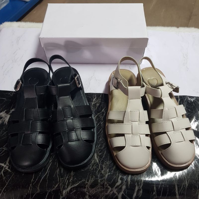 Sandal Wanita Import Monolit Tali Belakang [COD] 10334