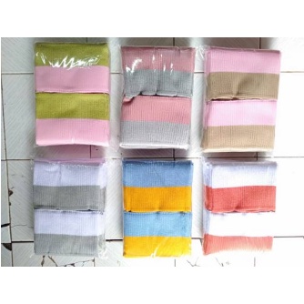 BANDANA CIPUT RAJUT BEST SELLER 1 WARNA DAN 2 WARNA