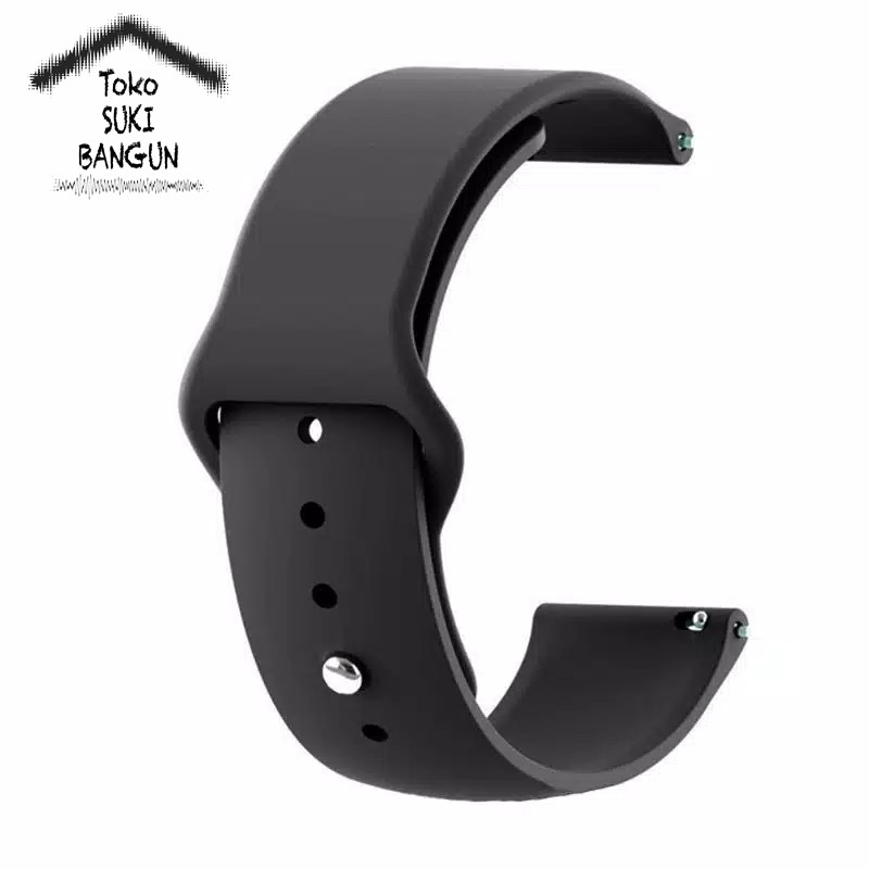 TALI JAM 22mm QUICK RELEASE Slicone LOOP BUTTON Watch Band Strap