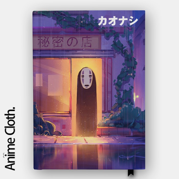 

Notebook Buku Spirited Away Kaonashi Noface Anime Jurnal Diary Custom
