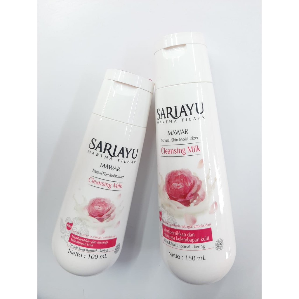 Sariayu Milk Cleanser &amp; Toner Mawar