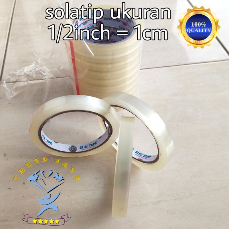 

lakban bening / solatip / selotip / isolasi