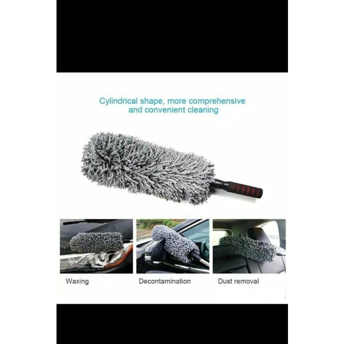 Kemoceng microfiber Pembersih debu Mobil Motor car dust duste remover
