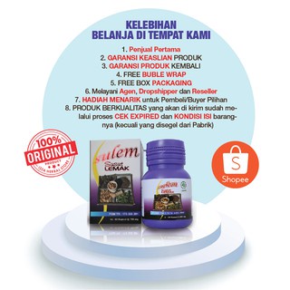 Pelangsing Badan SULEM Susut Lemak Cepat Dan Ampuh BPOM Permanen Pria Dan Wanita Herbal