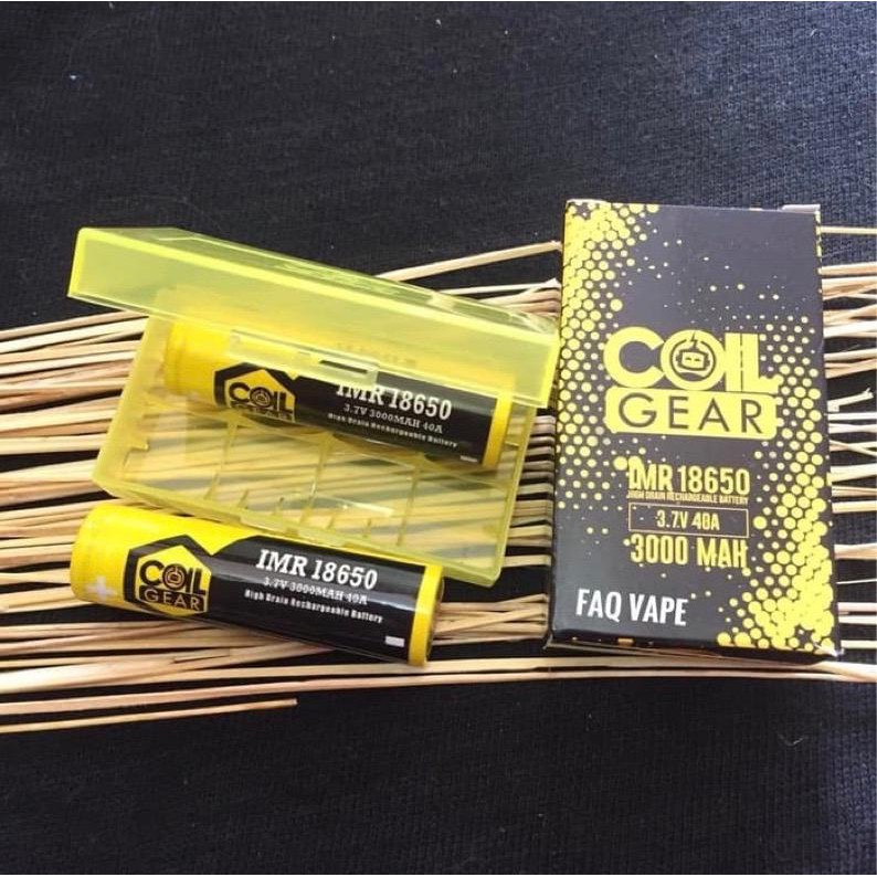 BATERAI 18650 ORIGINAL COIL GEAR ISI 1 PCS / SATUAN