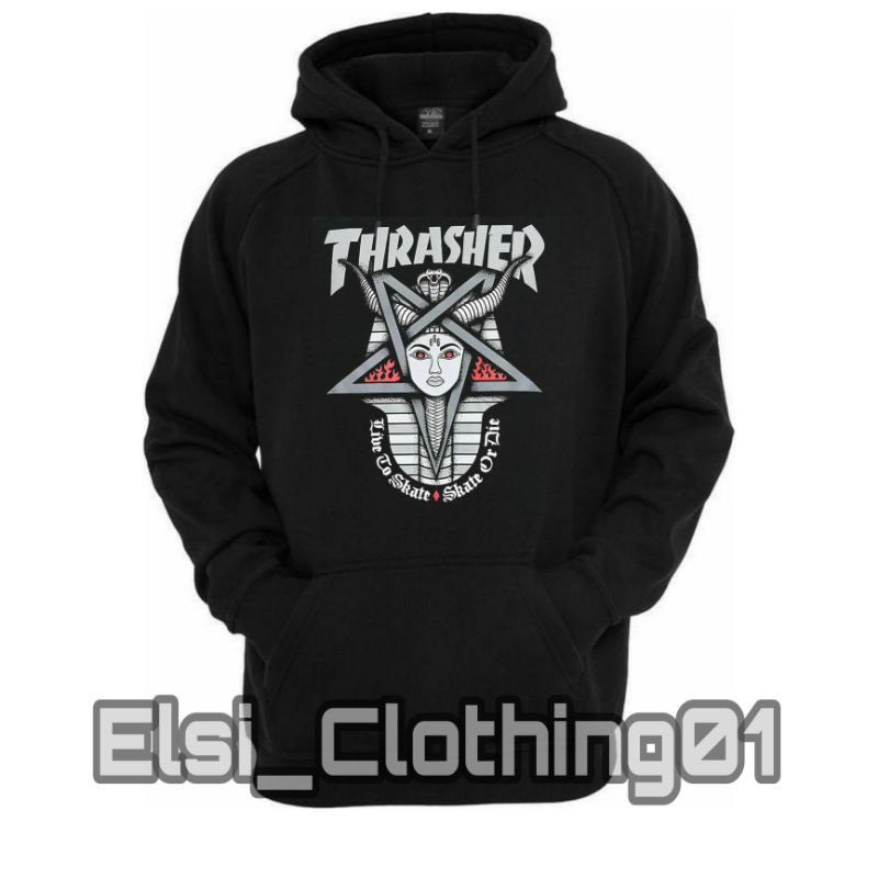 Ciri ciri outlet hoodie thrasher original