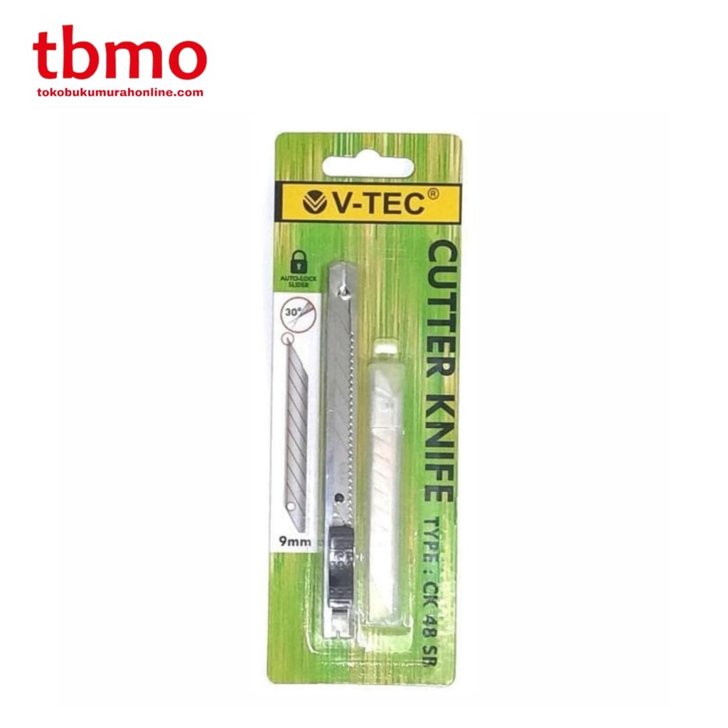 

TBMO CUTTER KNIFE CK-48 SB 30 DEGREE V-TEC - VTC0848#48SB