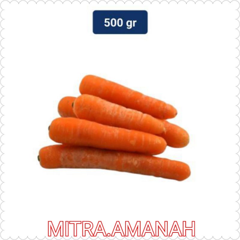 

WORTEL BRASTAGI FRESH 500GR