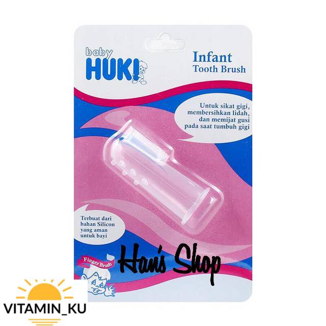 Huki Infant Tootbrush Sikat Gigi Lidah #Vitamin_KU